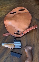 T/C Contender MGM Barrel .360 Dan Wesson Holster Grips Forend Package - Image 2 of 14