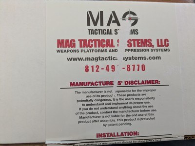 Mag Tactical Systems Standard AR15 stripped lower Multi caliber .556/.223 - Image 4 of 5