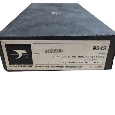 High Standard Supermatic Military Citation 22LR - Image 12 of 12