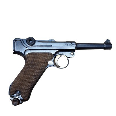 DWM P08 Luger 9mm - 1916 Date - Matching But Magazine - Image 2 of 12