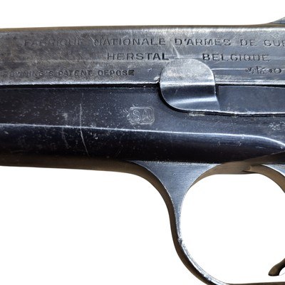 FN Hi Power P35 9mm - 1940- Finnish Contract - SA Marked - Forced Matched - Image 13 of 14