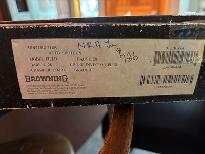 Browning Gold Hunter 20 Gauge Grade 1 28” - Image 2 of 14