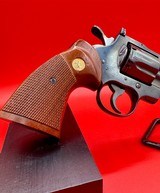 Vintage Colt Python MFG 1969 Royal Blue, 6” bbl, 357 Magnum - 10 of 13