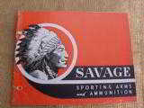 Savage Gun Catalog with Indian head artwork Cover - 1 of 10