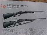 Savage Gun Catalog with Indian Head artwork cover - 3 of 12