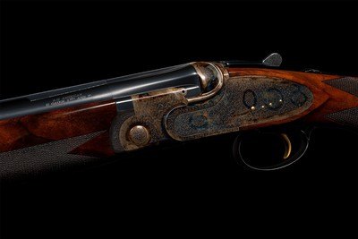 Connecticut Shotguns A10 American Rose and Scroll12 Gauge