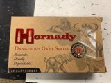 Hornady Dangerous Game Series 416 Ruger 400gr DGX #82665 20ct - Image 2 of 2