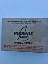 Phoenix Arms Raven 25acp - 7 of 7