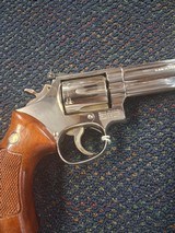 Smith & Wesson Model 19-5 357Mag Nickel Finish Original Box and Paperwork - 2 of 11