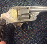 Smith & Wesson Safety Hammerless 38 S&W 4in Barrel - Image 6 of 10