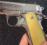 Early Colt Government 1911 10mm Delta Elite Bright Stainless 5in Barrel with Box No Original Grips - Image 8 of 8