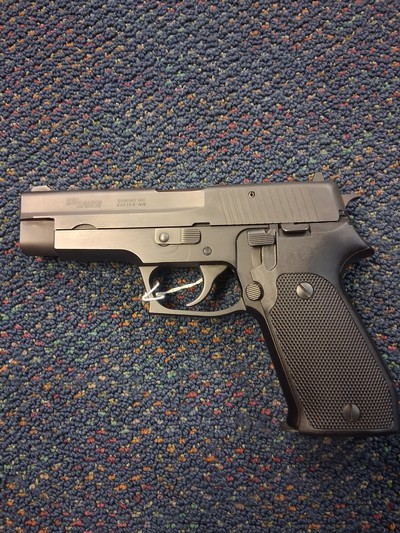 Sig Sauer P220 45acp 1984 Date Great Condition with Original Manual and Extra Magazine - Image 1 of 7
