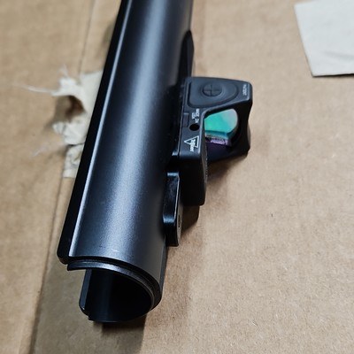 Benelli SBE2 12 gauge Slug Barrel with Trijicon RMR sight scalarworks mount rifled - Image 12 of 15