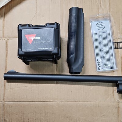 Benelli SBE2 12 gauge Slug Barrel with Trijicon RMR sight scalarworks mount rifled - Image 13 of 15