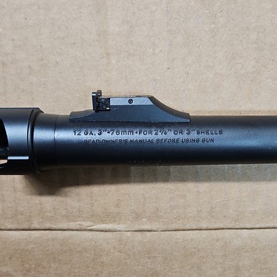 Benelli SBE2 12 gauge Slug Barrel with Trijicon RMR sight scalarworks mount rifled - Image 3 of 15