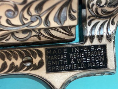 Smith&Wesson (NO DASH) Model57 6 Inch FULLY ENGRAVED - Image 10 of 15