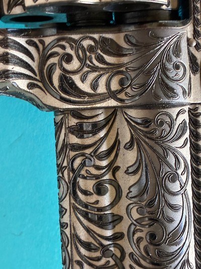 Smith&Wesson (NO DASH) Model57 6 Inch FULLY ENGRAVED - Image 8 of 15