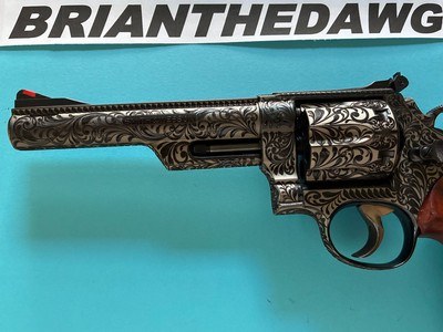 Smith&Wesson (NO DASH) Model57 6 Inch FULLY ENGRAVED - Image 15 of 15