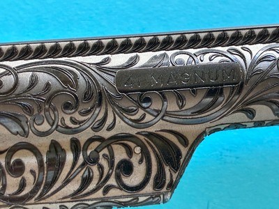 Smith&Wesson (NO DASH) Model57 6 Inch FULLY ENGRAVED - Image 9 of 15