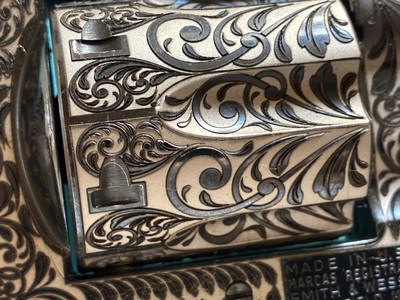 Smith&Wesson (NO DASH) Model57 6 Inch FULLY ENGRAVED - Image 7 of 15