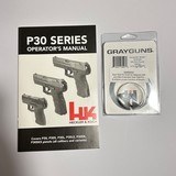 HK P30S V3 9mm Grayguns Short Reset Trigger 2 Mags Box Complete - 15 of 15