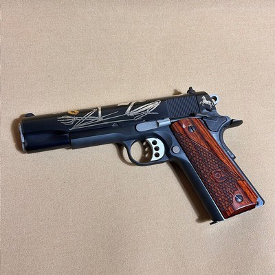 Colt Dragon TALO Government Model .45 ACP – One of 400 – Carbon Blue – Unfired in Box - Image 11 of 15