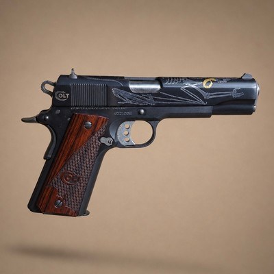 Colt Dragon TALO Government Model .45 ACP – One of 400 – Carbon Blue – Unfired in Box - Image 3 of 15