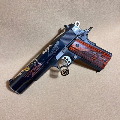 Colt Dragon TALO Government Model .45 ACP – One of 400 – Carbon Blue – Unfired in Box - Image 8 of 15