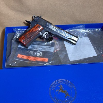 Colt Dragon TALO Government Model .45 ACP – One of 400 – Carbon Blue – Unfired in Box - Image 15 of 15
