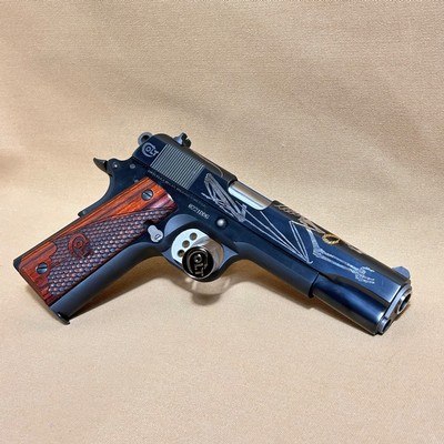 Colt Dragon TALO Government Model .45 ACP – One of 400 – Carbon Blue – Unfired in Box - Image 5 of 15