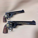 Smith & Wesson 150th Anniversary Schofield Revolver Set – Pair of 2 – .45 S&W – Presentation Cases - Image 5 of 15