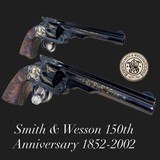 Smith & Wesson 150th Anniversary Schofield Revolver Set – Pair of 2 – .45 S&W – Presentation Cases - Image 1 of 15