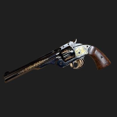 Smith & Wesson 150th Anniversary Schofield Revolver Set – Pair of 2 – .45 S&W – Presentation Cases - Image 3 of 15