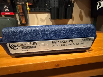 Colt Single Action Army .45 - 5.5" Barrel- Mfg 2000 - Turnbull Factory Colt Finish- Model P1850 - Image 14 of 14