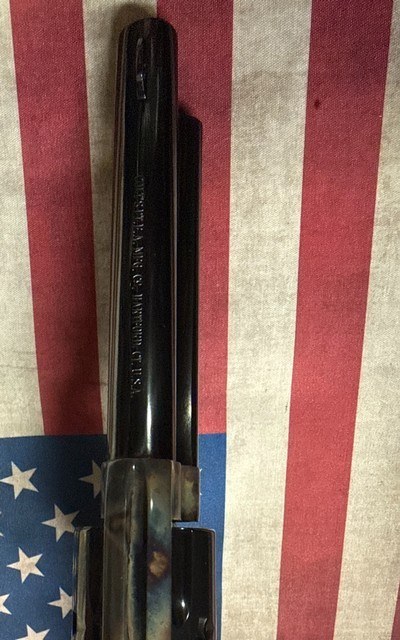 Colt Single Action Army .45 - 5.5" Barrel- Mfg 2000 - Turnbull Factory Colt Finish- Model P1850 - Image 7 of 14