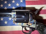 Colt Single Action Army .45 - 5.5" Barrel- Mfg 2000 - Turnbull Factory Colt Finish- Model P1850 - Image 3 of 14