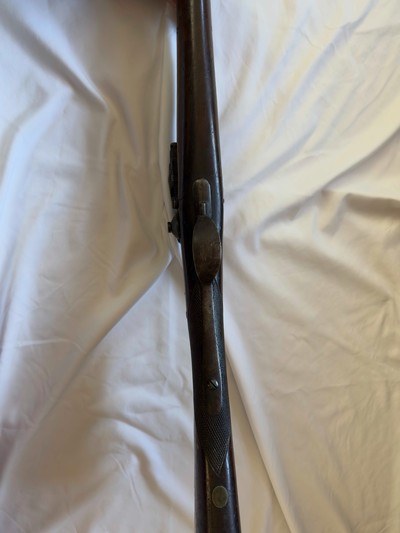 Antique Belgian Liège Percussion Smoothbore Sporting Gun c.1850 – Double Set Trigger, Crowned ELG Proof - Image 4 of 8