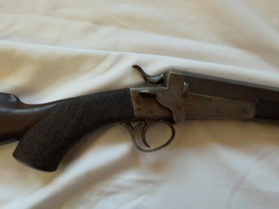 Antique British Falling Block Sporting Rifle .450 Centerfire – Robert Jones Liverpool – c.1880 - Image 2 of 11