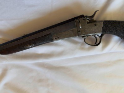 Antique British Falling Block Sporting Rifle .450 Centerfire – Robert Jones Liverpool – c.1880 - Image 3 of 11