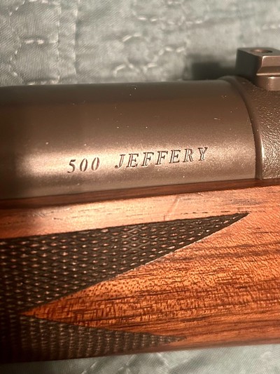 Ryan Breeding Custom .500 Jeffery - "DRDX" Special Edition - 4-Shot Stopper, Dangerous Game Rifle, Chattanooga, TN - Image 12 of 15