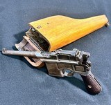 c1930-1931 Mauser C96 Broom Handle Pistol – 30 Mauser - Image 7 of 10