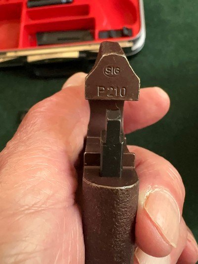 SIG P210-6 9mm with 22cal - Image 9 of 12