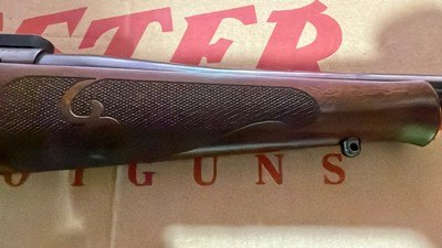 Winchester classic featherweight model 70 243 WSSM - Image 7 of 15