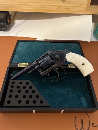 S&W lady smith 1st model m frame .22 long and short (not lr) 1904 - Image 1 of 6