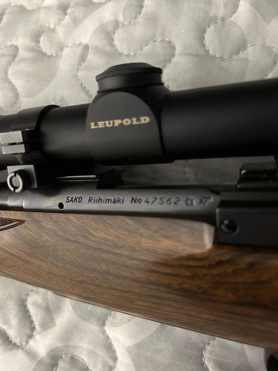 Sako .222 Riihimaki Custom Rifle Al Lind Magazine Rifle - Image 11 of 12