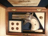 Fabulous Cased Presentation Remington Derringer. - 1 of 10