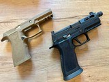 Sig Sauer LE P320 X Carry Tactical Package | 9mm | FDE + Black Grip Bundle | 2 Magpul AMAGs - Image 4 of 8