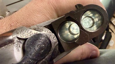Set of Cremini and Giovanelli Master Engraved Rizzini S792 EMEL Over/Under Shotgun 12 and 20 gauge - Image 7 of 15