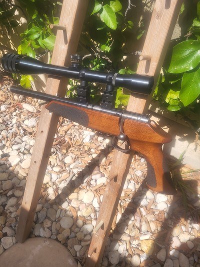 Anschutz 22lr Exemplar with Weaver T16 and case