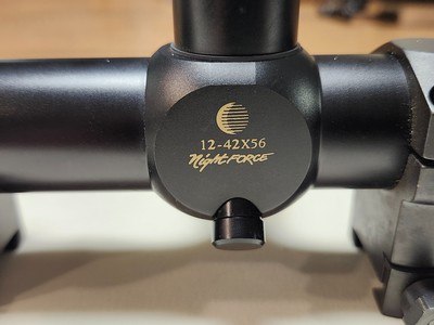 Nightforce 12x42x56 illuminated recticle - Image 2 of 3